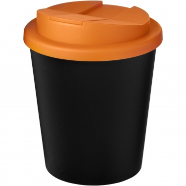Logo trade promotional gift photo of: Americano® Espresso Eco 250 ml recycled tumbler with spill-proof lid