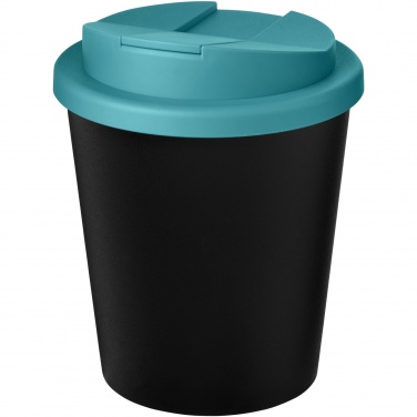 Logo trade promotional items image of: Americano® Espresso Eco 250 ml recycled tumbler with spill-proof lid