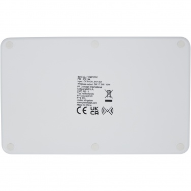 Logotrade promotional product picture of: Medake 10W bamboo wireless charger