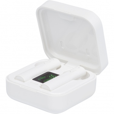 Logotrade promotional merchandise image of: Tayo solar charging TWS earbuds 