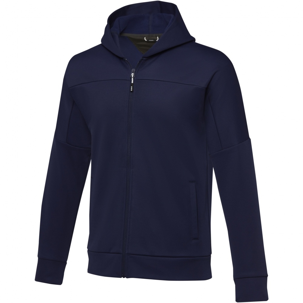Logo trade advertising products image of: Nubia men's performance full zip knit jacket