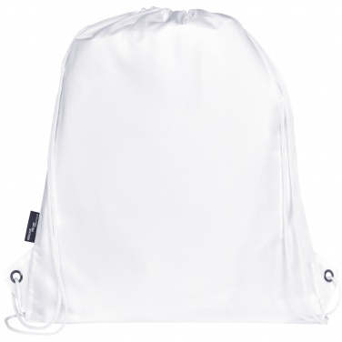 Logo trade promotional merchandise picture of: Adventure recycled insulated drawstring bag 9L