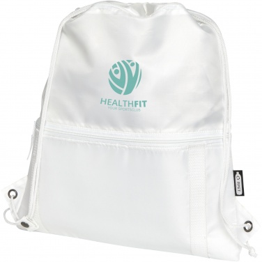 Logotrade promotional merchandise image of: Adventure recycled insulated drawstring bag 9L