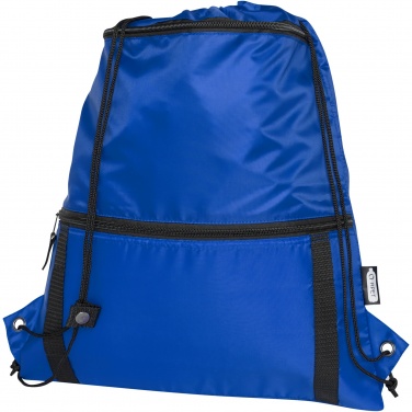 Logo trade promotional giveaway photo of: Adventure recycled insulated drawstring bag 9L