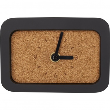 Logotrade promotional merchandise image of: Momento wireless limestone charging desk clock