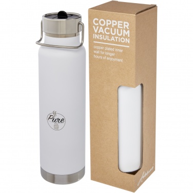 Logo trade promotional merchandise photo of: Thor 750 ml copper vacuum insulated sport bottle