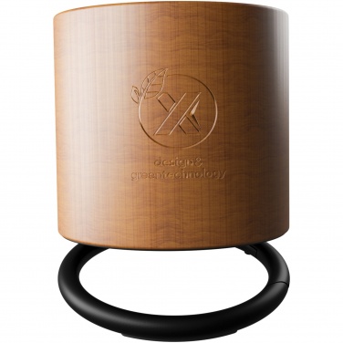 Logotrade promotional items photo of: SCX.design S27 3W wooden ring speaker