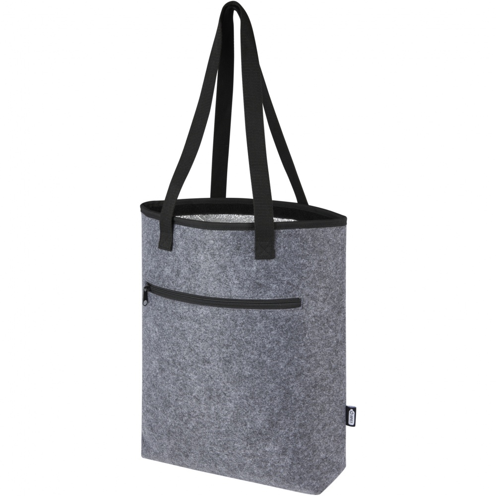Logo trade promotional items picture of: Felta GRS recycled felt cooler tote bag 12L
