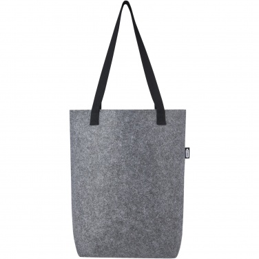 Logo trade promotional products picture of: Felta GRS recycled felt tote bag with wide bottom 12L