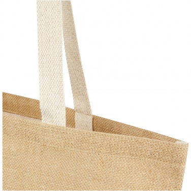 Logo trade advertising products image of: Juta 300 g/m² jute tote bag 12L