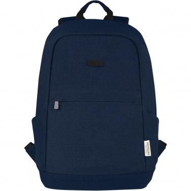 Logotrade promotional merchandise picture of: Joey 15.6" GRS recycled canvas anti-theft laptop backpack 18L