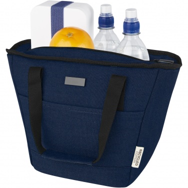 Logotrade promotional giveaways photo of: Joey 9-can GRS recycled canvas lunch cooler bag 6L