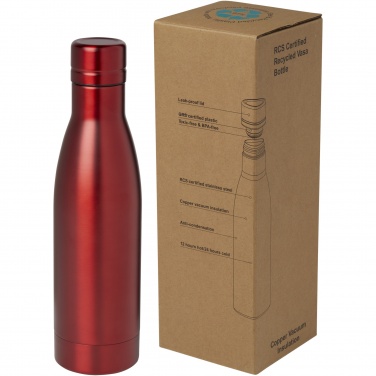 Logotrade promotional giveaways photo of: Vasa 500 ml RCS certified recycled stainless steel copper vacuum insulated bottle