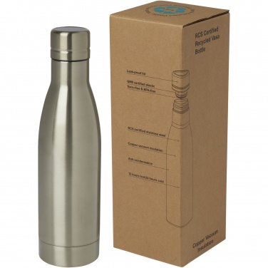Logotrade promotional products photo of: Vasa 500 ml RCS certified recycled stainless steel copper vacuum insulated bottle