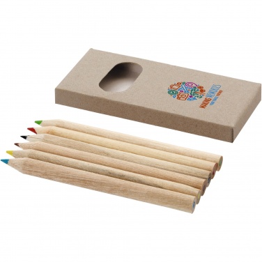 Logotrade corporate gift picture of: Artemaa 6-piece pencil colouring set