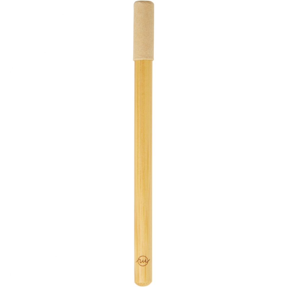 Logo trade promotional items image of: Perie bamboo inkless pen