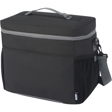 Logotrade promotional merchandise image of: Aqua 20-can GRS recycled water resistant cooler bag 22L