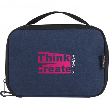 Logo trade promotional items image of: Ross GRS RPET tech pouch 1L