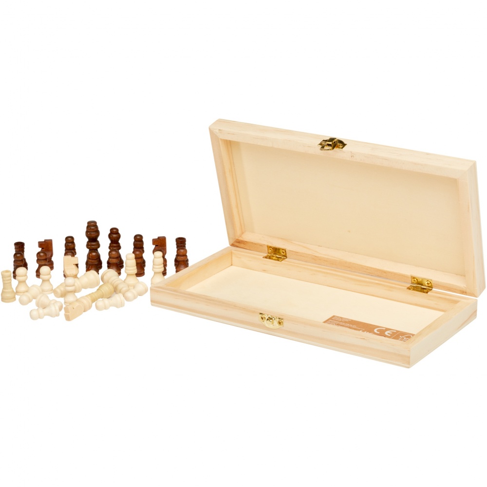 Logotrade business gift image of: King wooden chess set