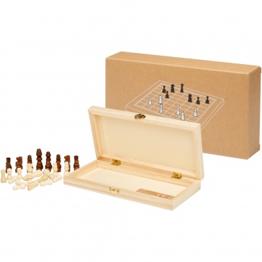 Logo trade promotional giveaways image of: King wooden chess set