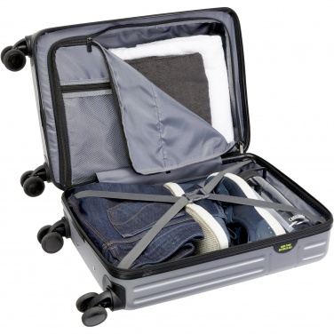 Logo trade corporate gifts image of: Rover 20" GRS recycled cabin trolley 40L