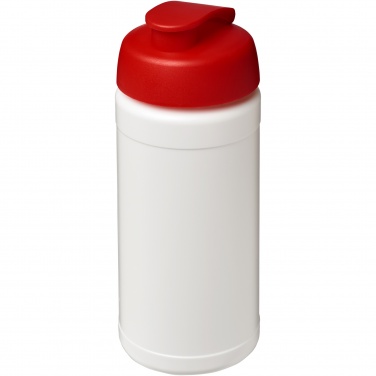 Logotrade promotional merchandise image of: Baseline 500 ml recycled sport bottle with flip lid