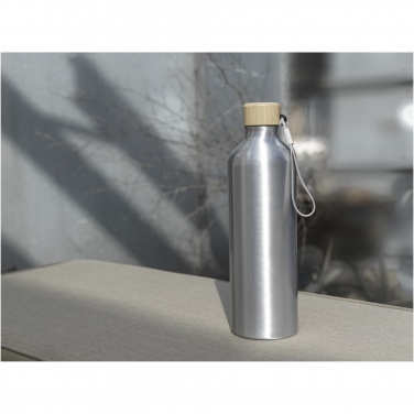 Logo trade promotional giveaway photo of: Malpeza 1000 ml RCS certified recycled aluminium water bottle