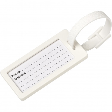 Logotrade promotional gift picture of: River recycled window luggage tag