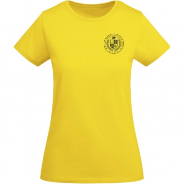 Logo trade promotional merchandise picture of: Breda short sleeve women's t-shirt