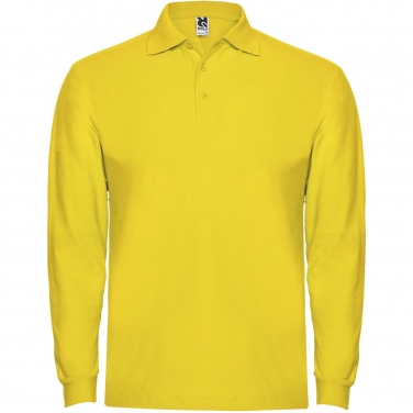 Logotrade promotional gift picture of: Estrella long sleeve men's polo