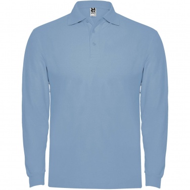 Logo trade promotional merchandise photo of: Estrella long sleeve men's polo