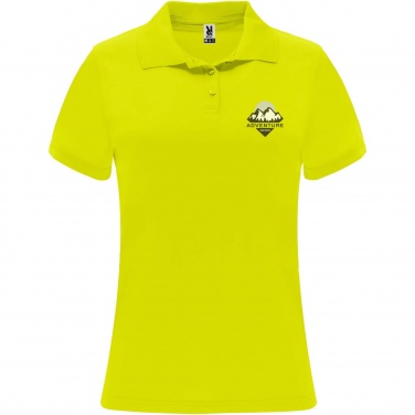 Logo trade advertising products picture of: Monzha short sleeve women's sports polo
