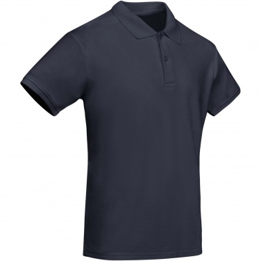 Logo trade promotional giveaways picture of: Prince short sleeve men's polo