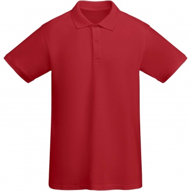 Logo trade promotional giveaways picture of: Prince short sleeve men's polo