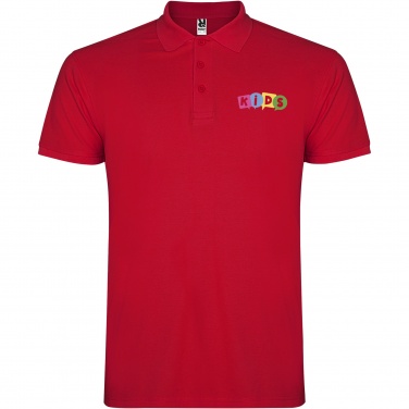 Logo trade promotional gifts image of: Star short sleeve kids polo