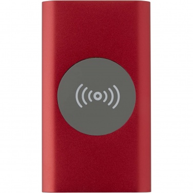 Logotrade promotional item picture of: Juice 4000 mAh Type-C recycled aluminium wireless power bank 
