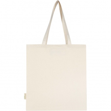 Logo trade corporate gifts image of: Orissa 180 g/m² organic full gusset tote bag 14L