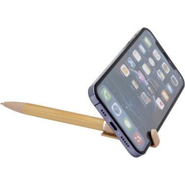 Logotrade promotional gift image of: Delfina phone holder pen