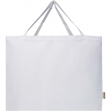 Logotrade promotional gift image of: Odessa 220 g/m² GRS recycled cotton large tote bag