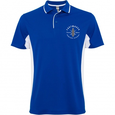 Logo trade promotional merchandise picture of: Montmelo short sleeve unisex sports polo