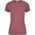 Fox short sleeve women's t-shirt, Heather Garnet