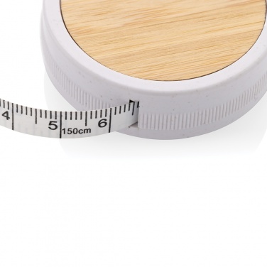 Logo trade promotional products picture of: RCS recycled plastic & bamboo tailor tape