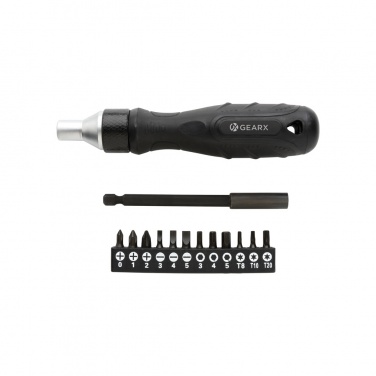 Logo trade corporate gifts image of: Gear X ratchet screwdriver