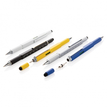 Logotrade promotional products photo of: 5-in-1 aluminium toolpen