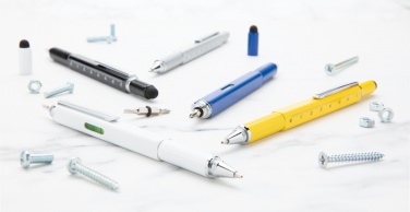 Logotrade promotional item picture of: 5-in-1 aluminium toolpen