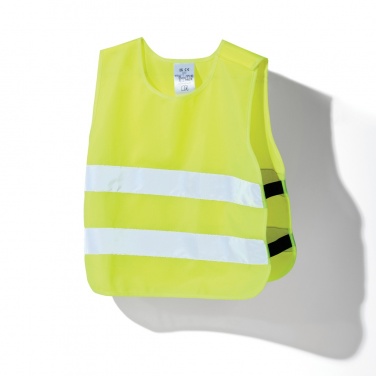 Logo trade promotional products picture of: GRS recycled PET high-visibility safety vest 3-6 years