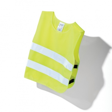 Logo trade promotional item photo of: GRS recycled PET high-visibility safety vest 3-6 years
