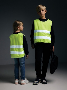 Logo trade promotional products picture of: GRS recycled PET high-visibility safety vest 3-6 years