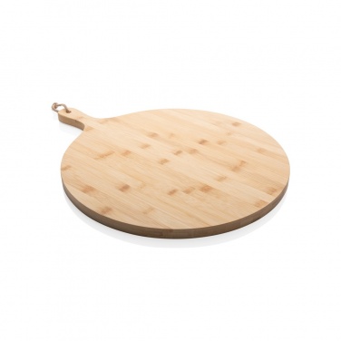 Logo trade promotional products image of: Ukiyo bamboo round serving board