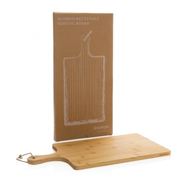Logotrade corporate gift picture of: Ukiyo bamboo rectangle serving board